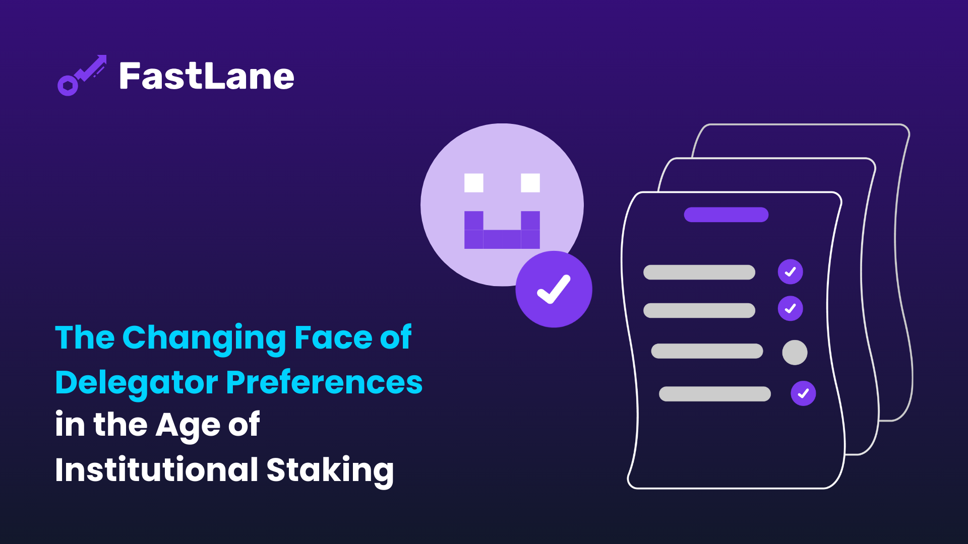 The Changing Face of Delegator Preferences in the Age of Institutional Staking